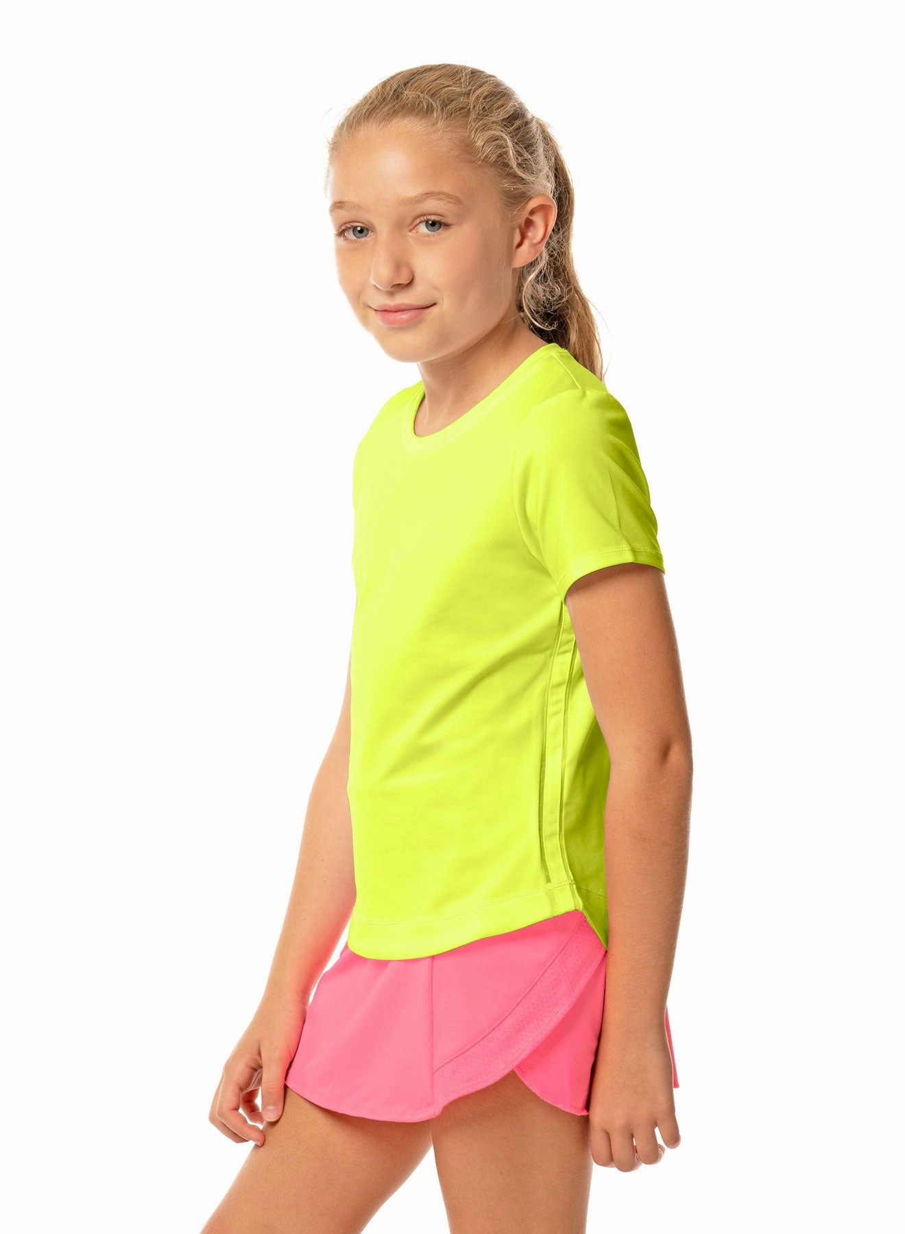 VersatileLayering Fashionable Look Dynamic High-Low Short Sleeve