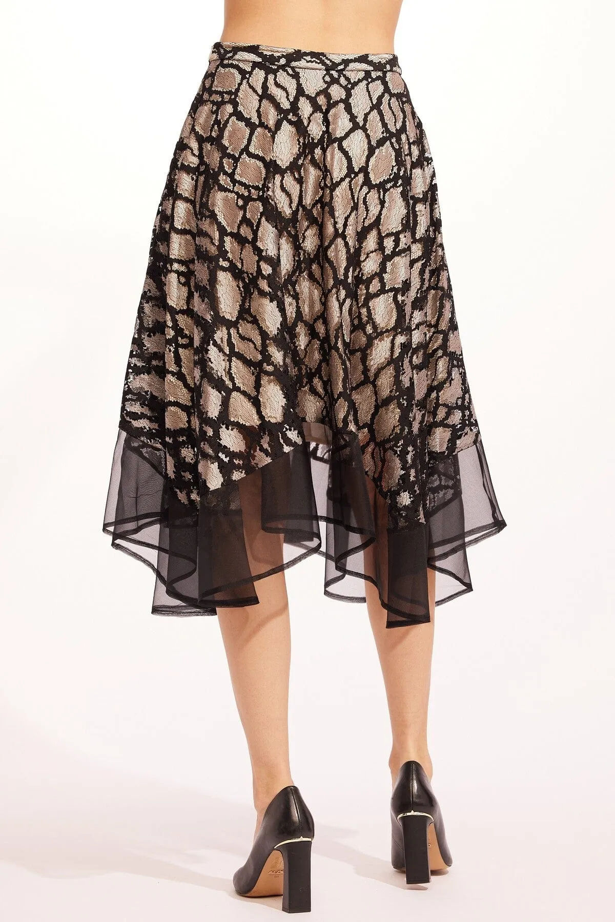 Dorset Skirt - Luster Glass Cultural Event Tie Dye Style