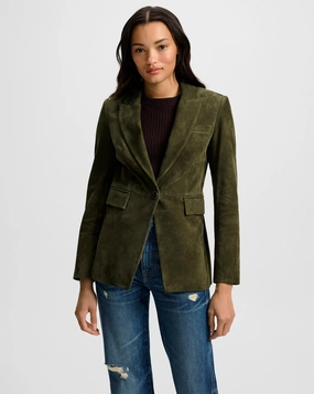 All Season Fit Duane Suede Dickey Jacket Cypress