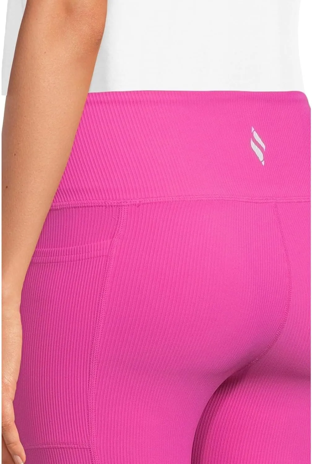 Skechers Women's Go Walk Ribbed High Waist Legging