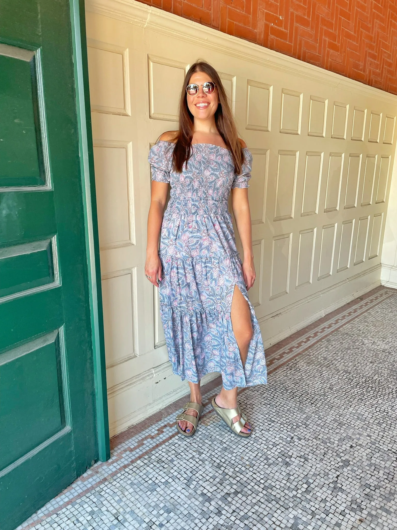 Skye Maxi Skirt Pommegranate Promenade UV protection coating