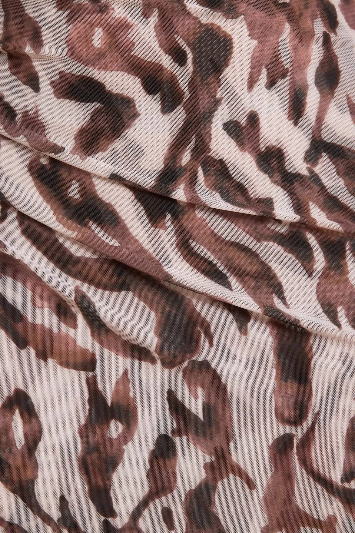 Zebra Turtleneck Ankle Gown Work Appropriate