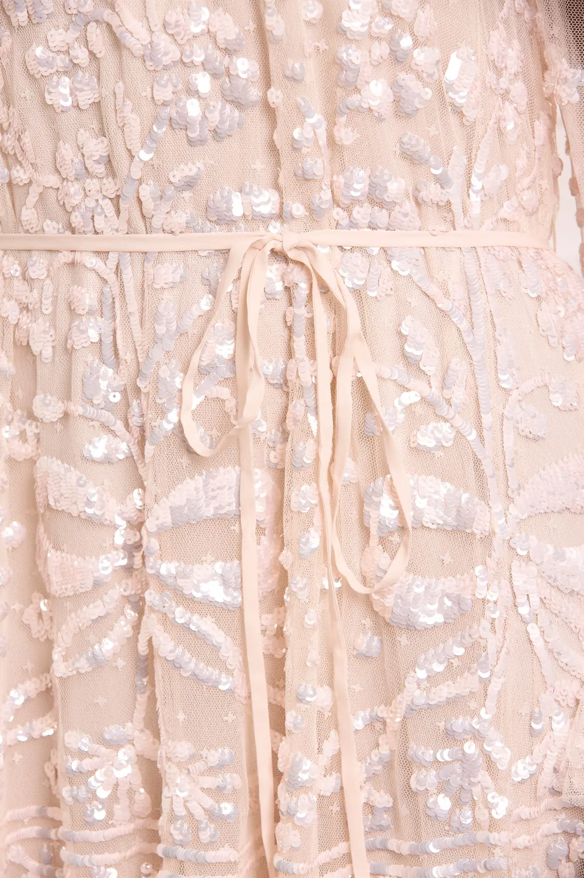 Relaxed and Effortless Sunset Hour Celia Long Sleeve Ankle Gown