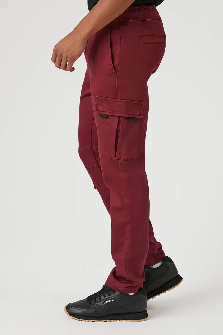 Slim-Fit Cargo Drawstring Joggers