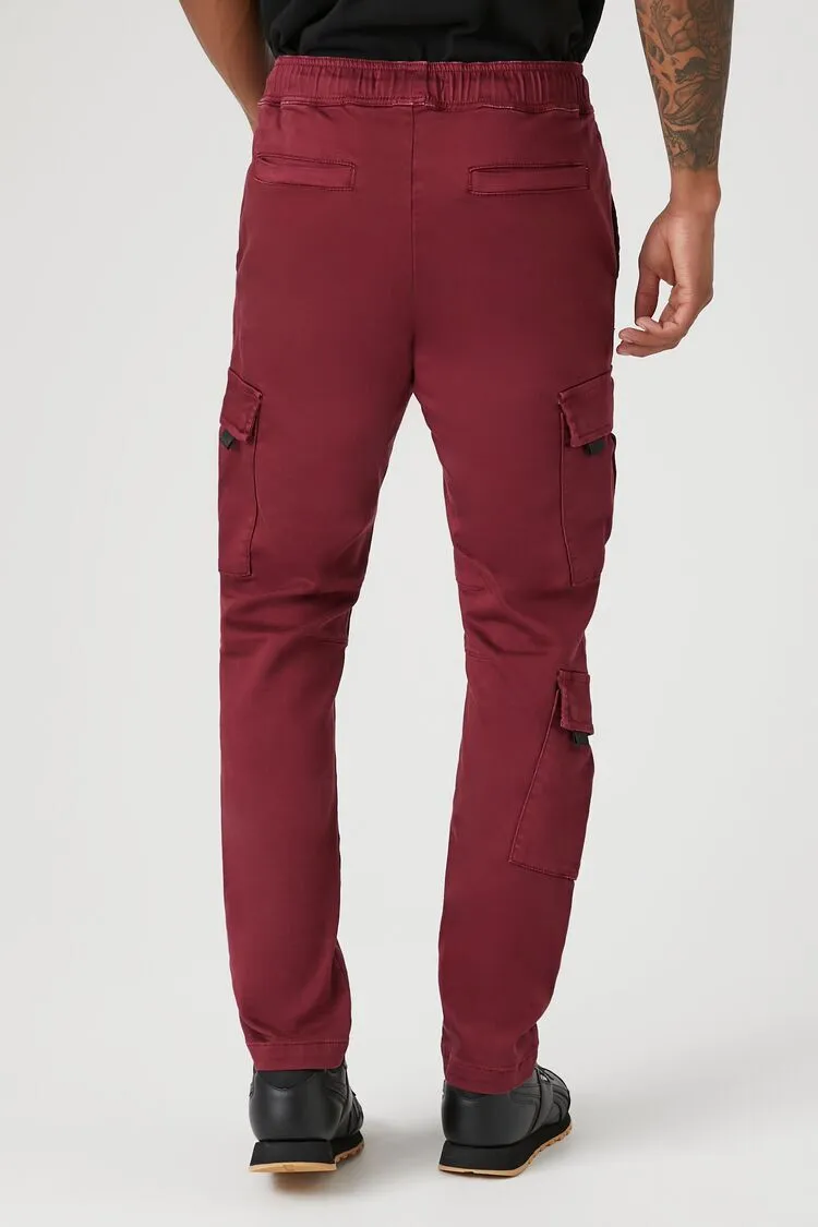 Slim-Fit Cargo Drawstring Joggers