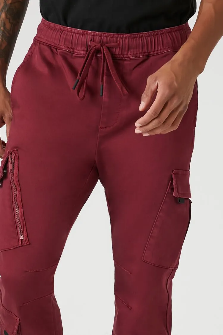 Slim-Fit Cargo Drawstring Joggers