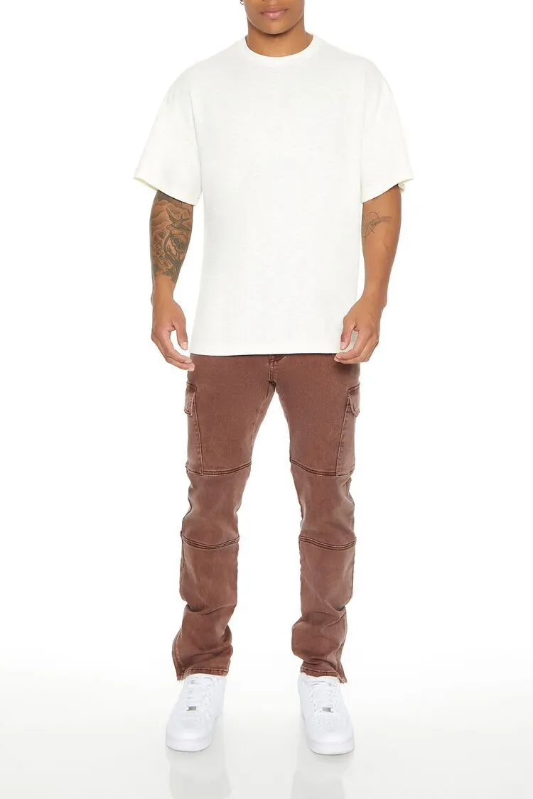 Slim-Fit Cargo Jeans