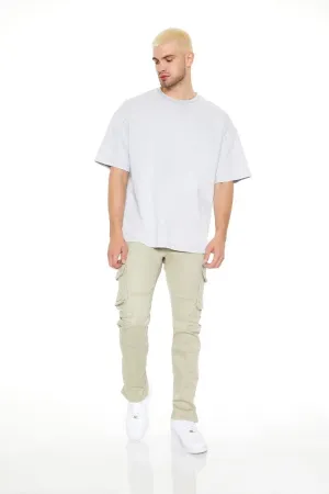 Slim-Fit Cargo Utility Jeans