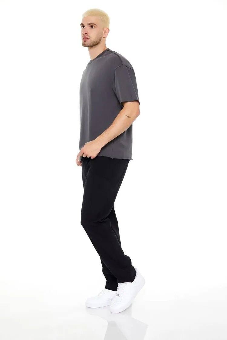 Slim-Fit Drawstring Cargo Pants