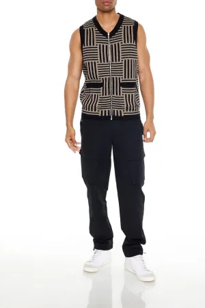 Slim-Fit Drawstring Cargo Pants