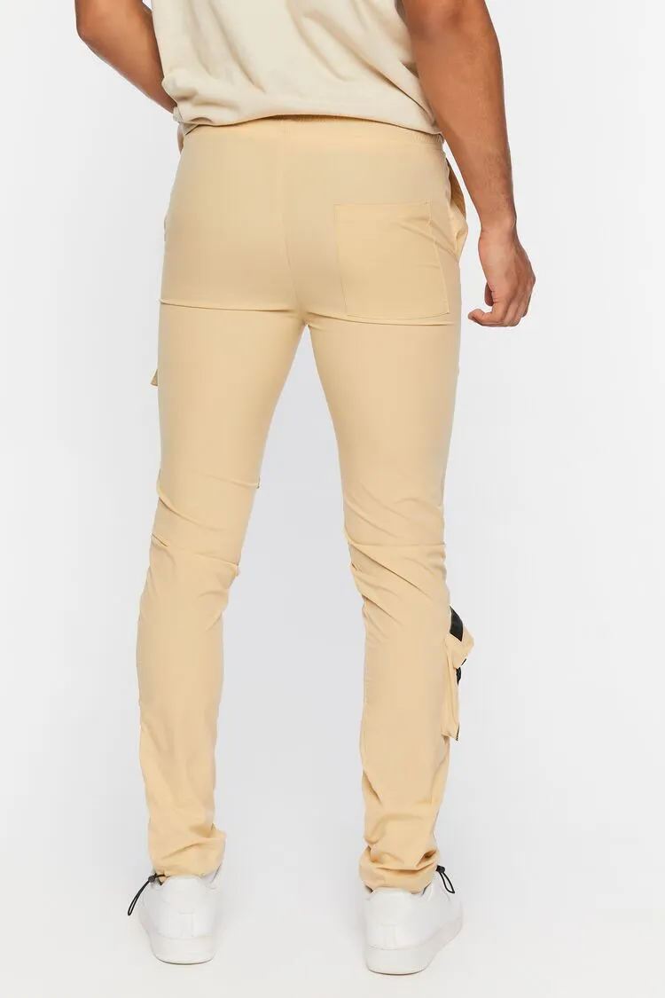 Slim-Fit Drawstring Utility Joggers