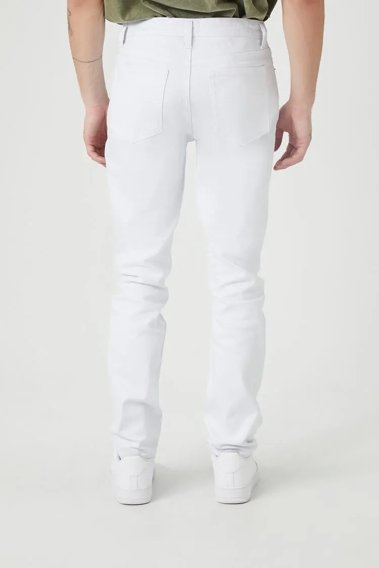 Slim-Fit Mid-Rise Jeans