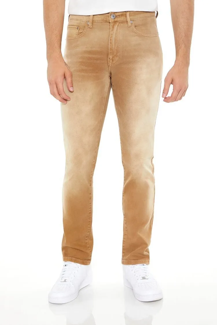 Slim-Fit Mid-Rise Jeans