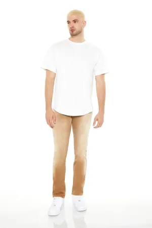 Slim-Fit Mid-Rise Jeans