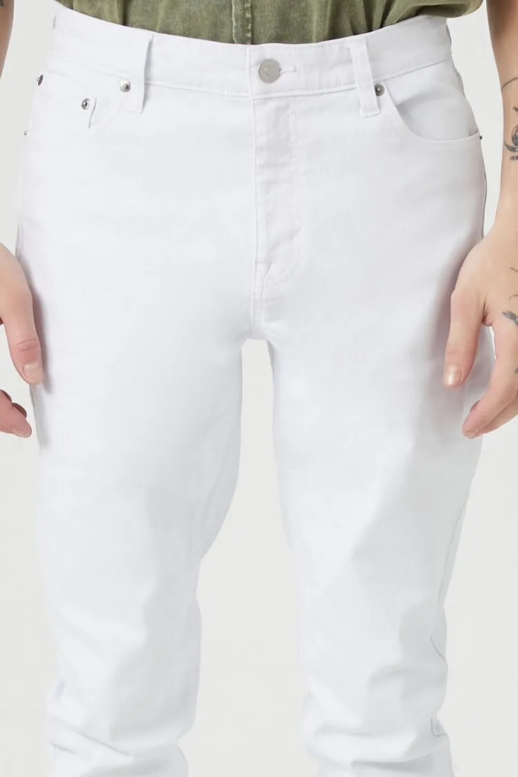 Slim-Fit Mid-Rise Jeans