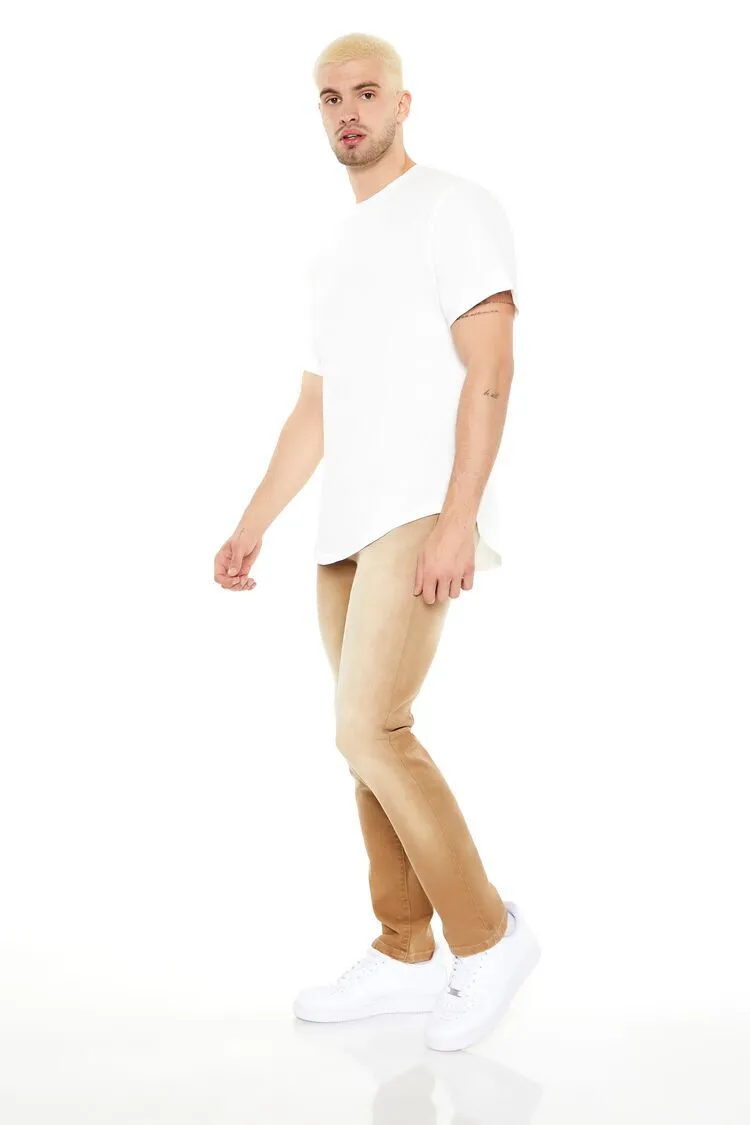 Slim-Fit Mid-Rise Jeans