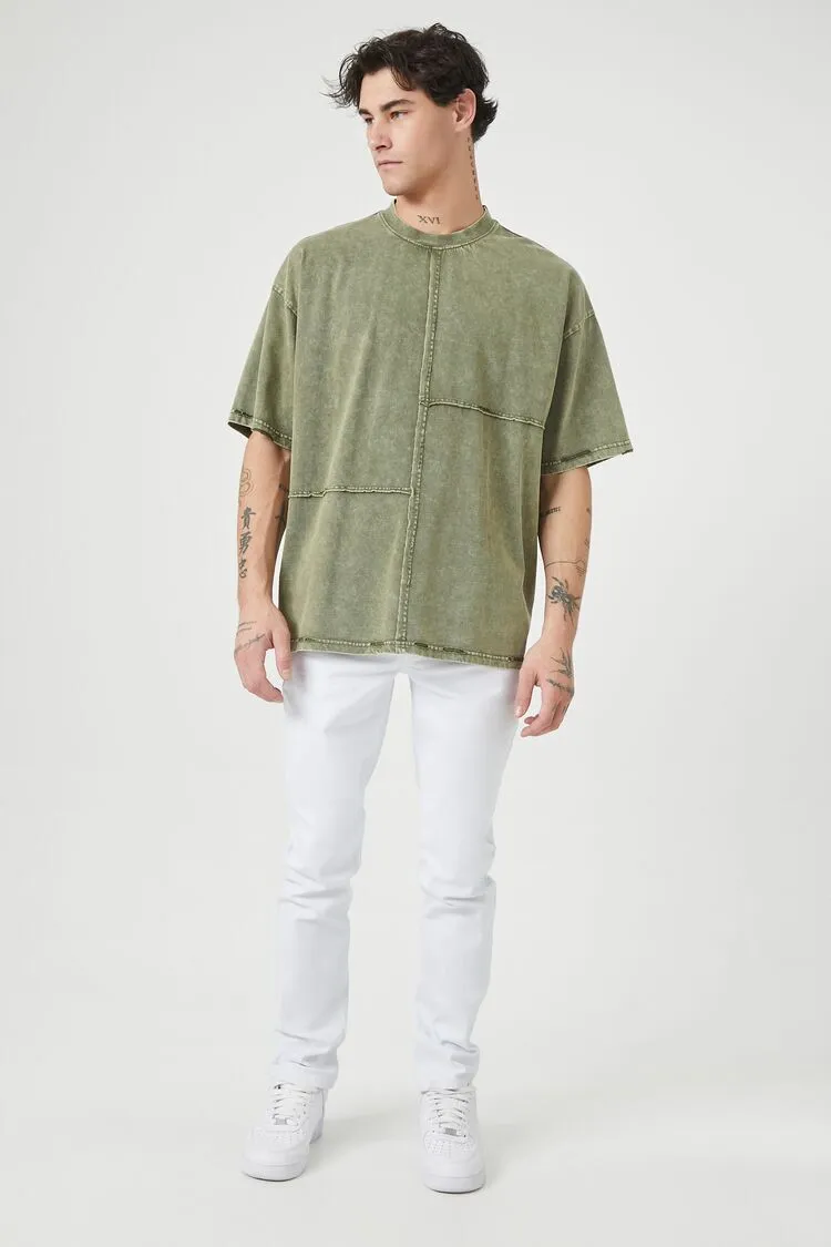 Slim-Fit Mid-Rise Jeans