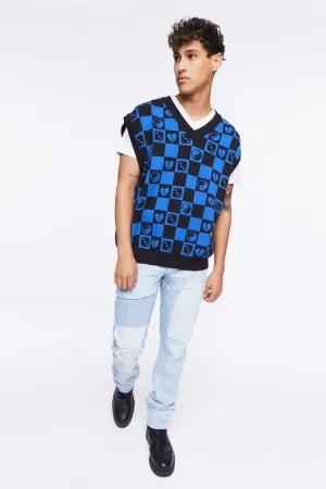 Slim-Fit Reworked Jeans
