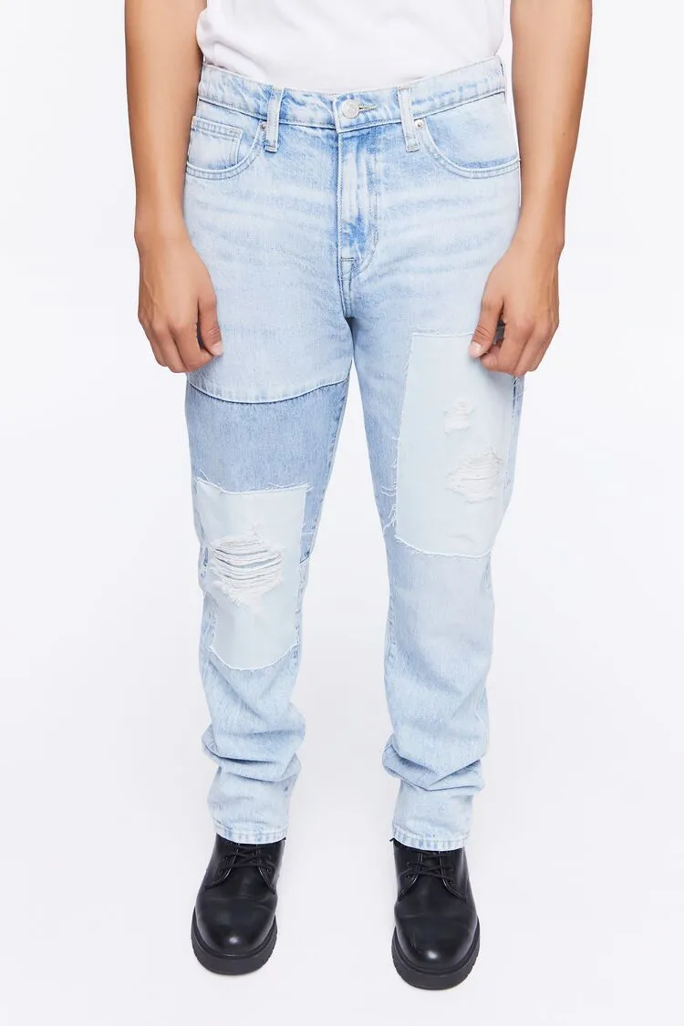 Slim-Fit Reworked Jeans