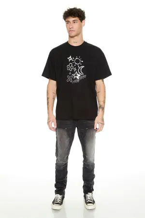 Slim-Fit Utility Cargo Jeans