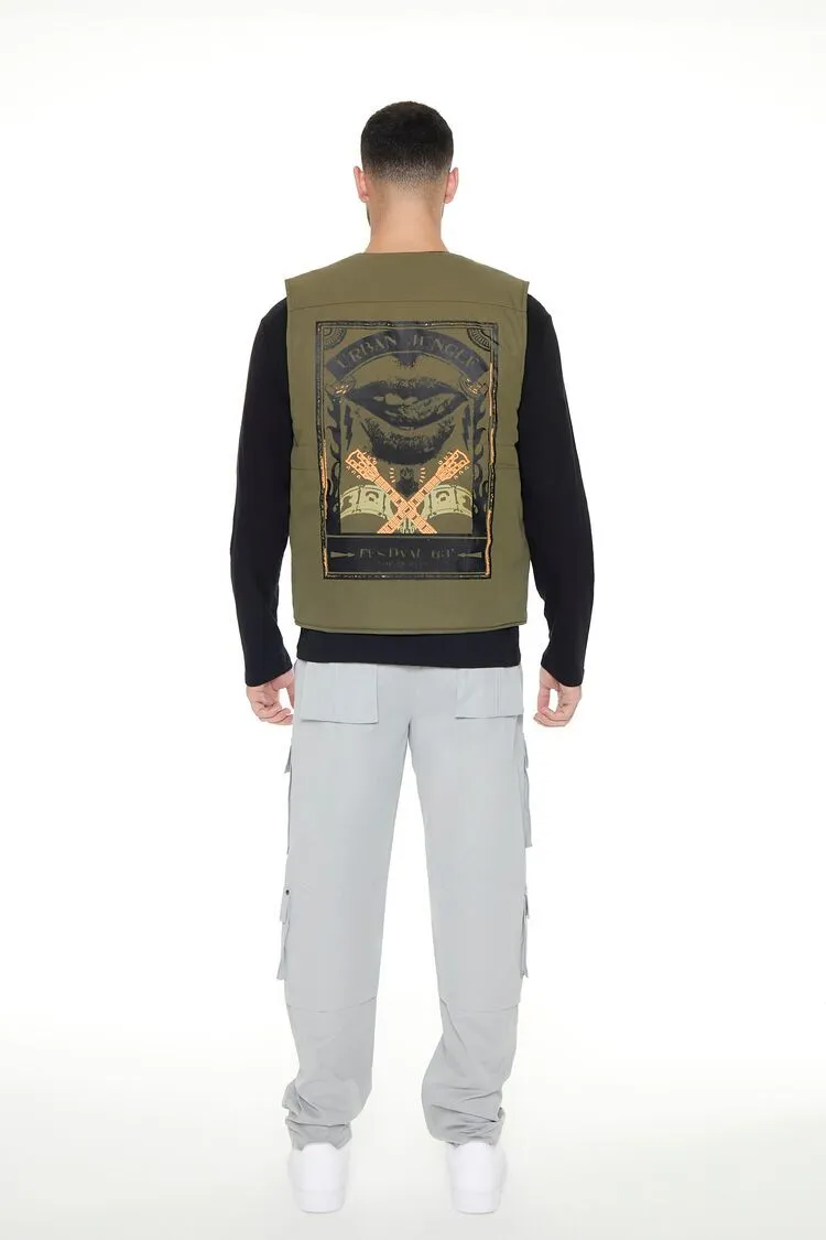 Slim-Fit Utility Cargo Pants