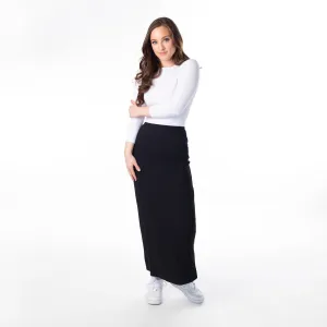 Eco conscious Pull On Style Slim Skirt Maxi 715