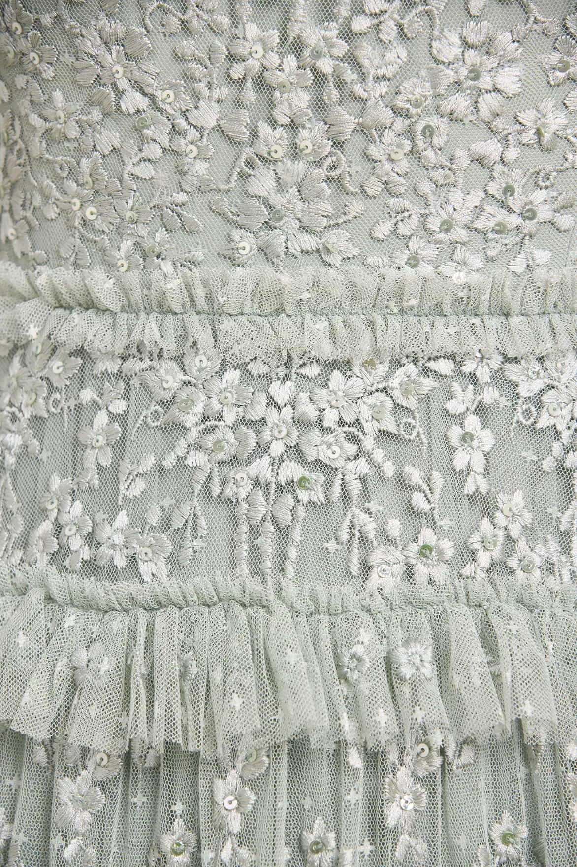 Walk Easy Blossom Lace Ankle Gown