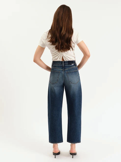 All Season Daze Denim Westward Barrel Leg in Authentic