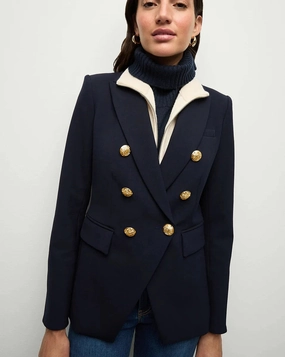 Quilted Inner Layer Urban Cool Miller Dickey Jacket Navy/Gold