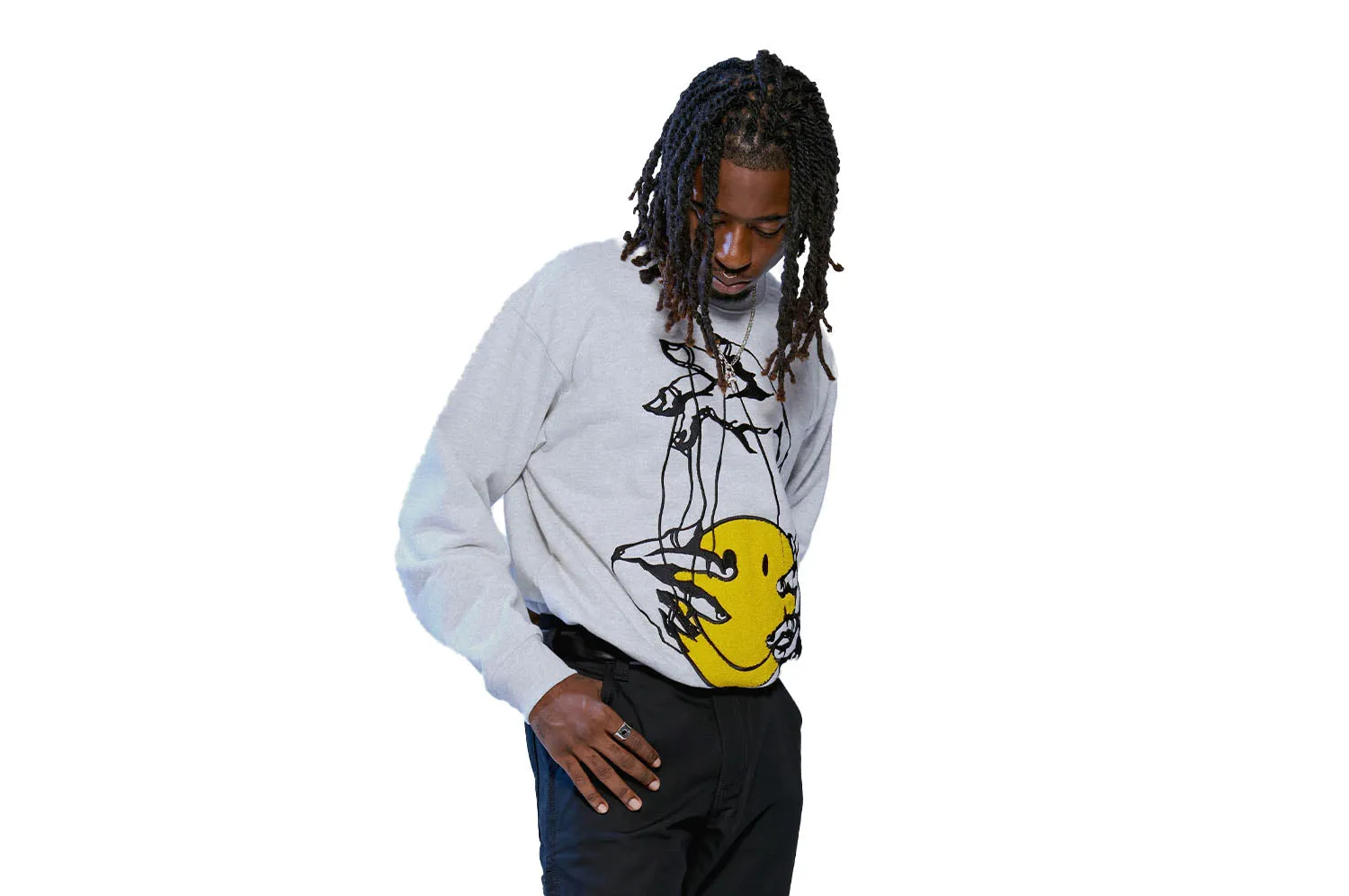 Smiley Marionette Crewneck