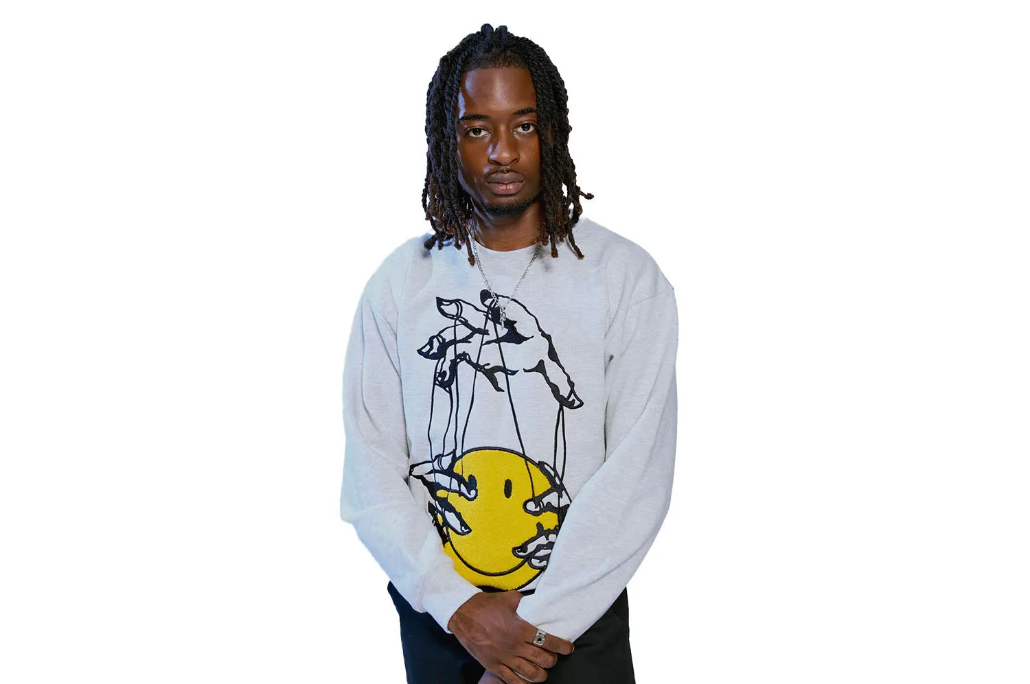 Smiley Marionette Crewneck
