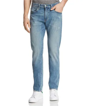 S.M.N Studio Mens Distressed Slim Fit Jeans