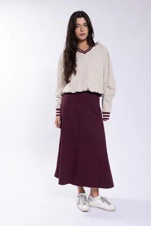 Cozy Finish City Ready Monn Rasberry Flairy Skirt M585R