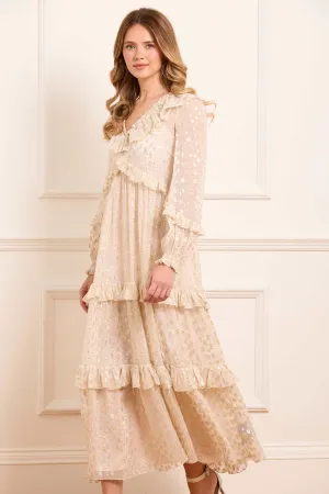 Cherie Lurex Ankle Gown Simple yet sophisticated gown Eco-friendly