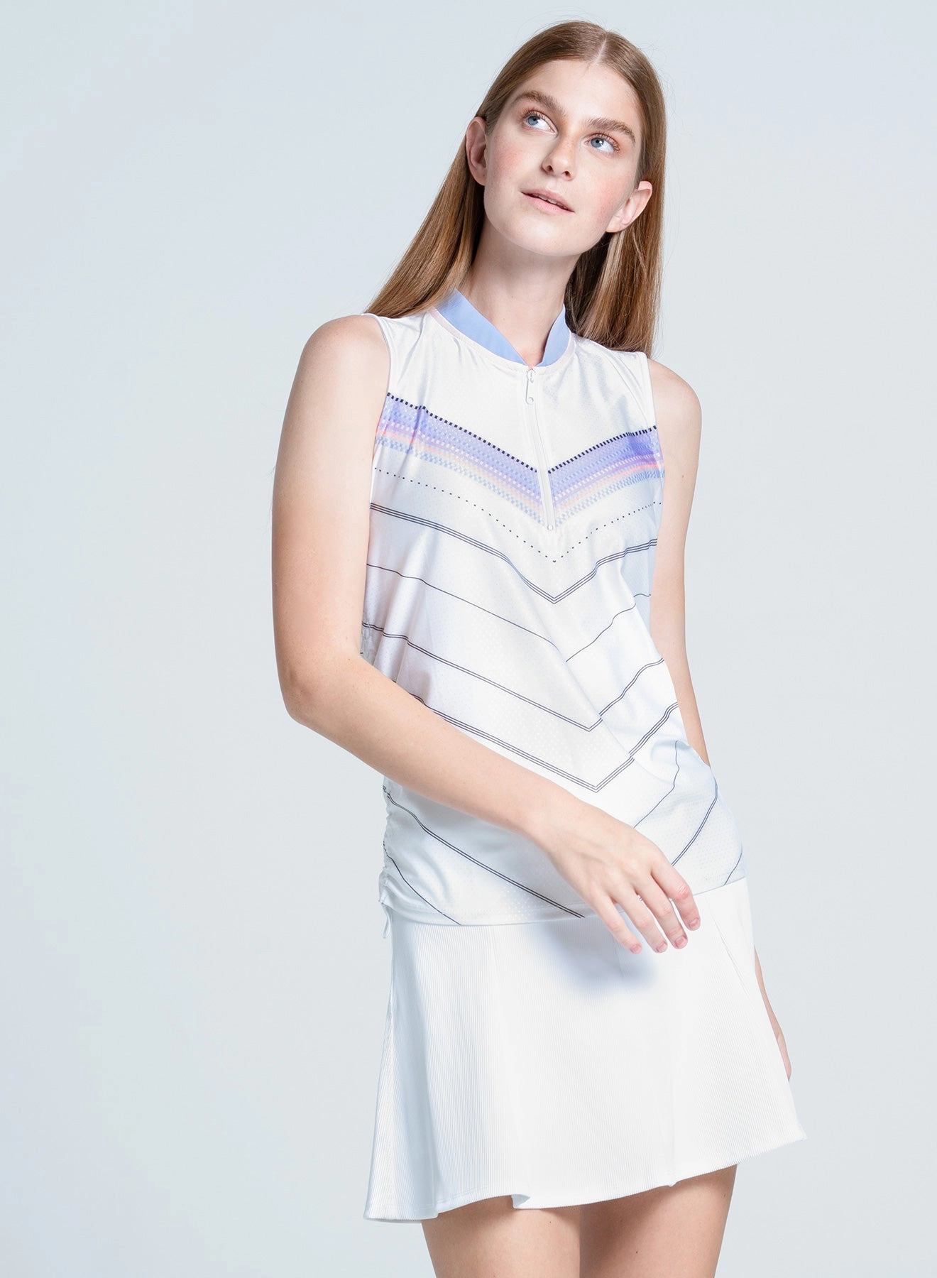 Recycled Material Blend Natural Fiber Blend Lavender Love Tank