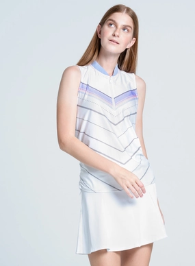 Office Look BreathableBack Lavender Love Tank