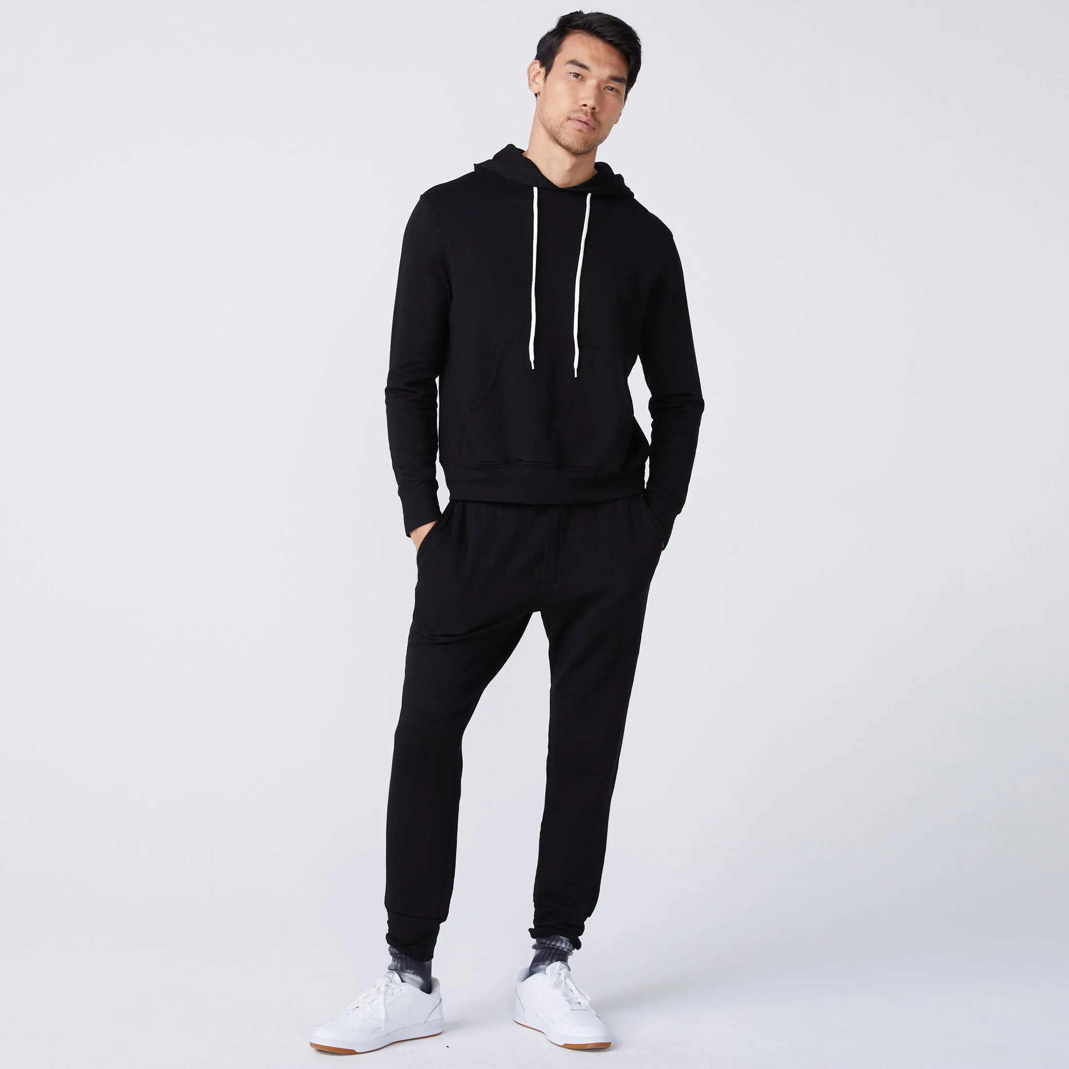 MicrofiberTech Vintage Pullover Slouchy Pullover Hoody
