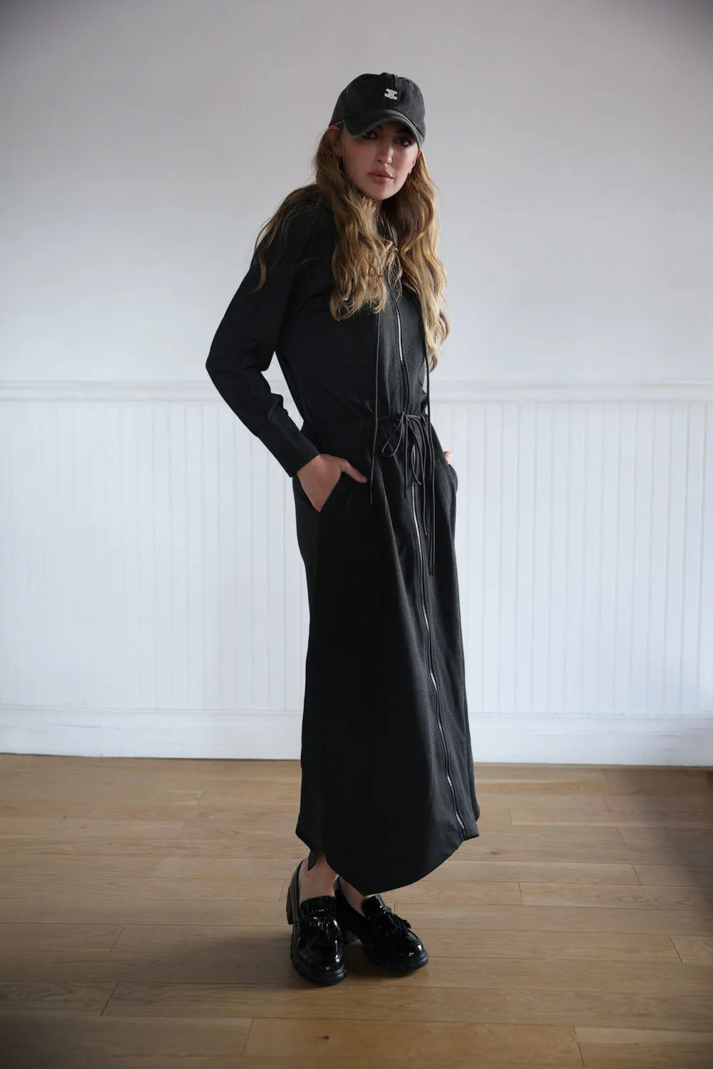 BYRD Basixx Zip Up Dress Cute Touch