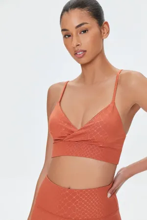 Snake Print Sports Bra