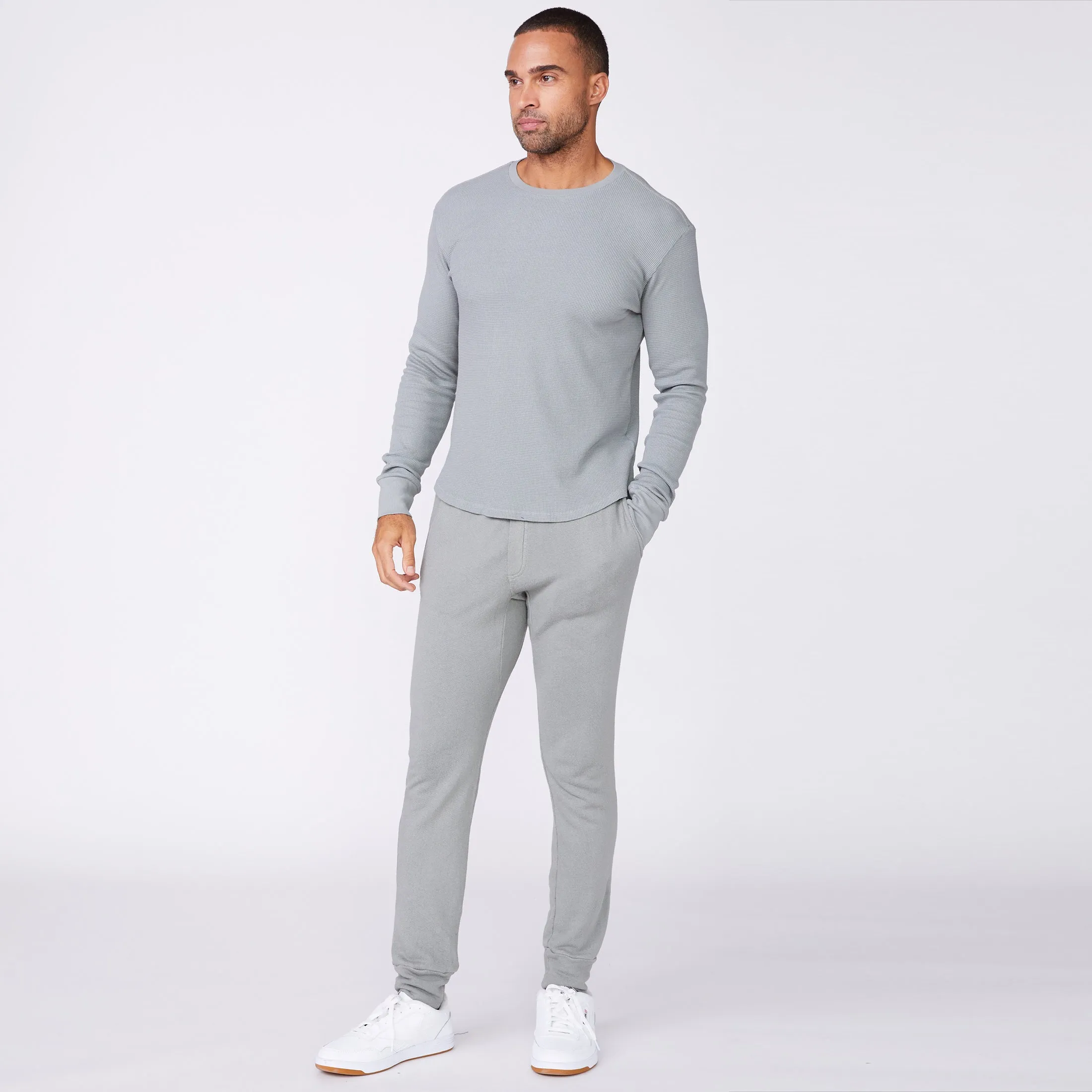Thermal Long Sleeve Crew Odor Resistant Material