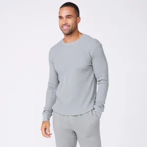 GarmentWashedFinish Thermal Long Sleeve Crew