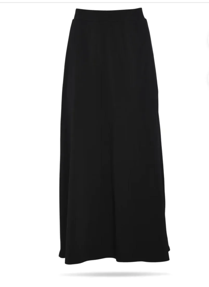 Minimalist fashion Performance Fashion Jay Basics Tory Skirt Black Long