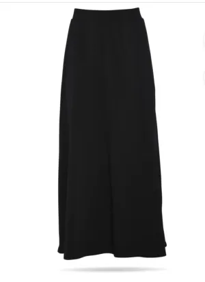 Jay Basics Tory Skirt Black Long Light Touch Chill Tones