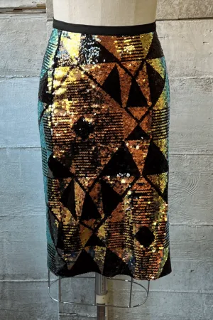Rita Skirt - Divina Frayed Finish