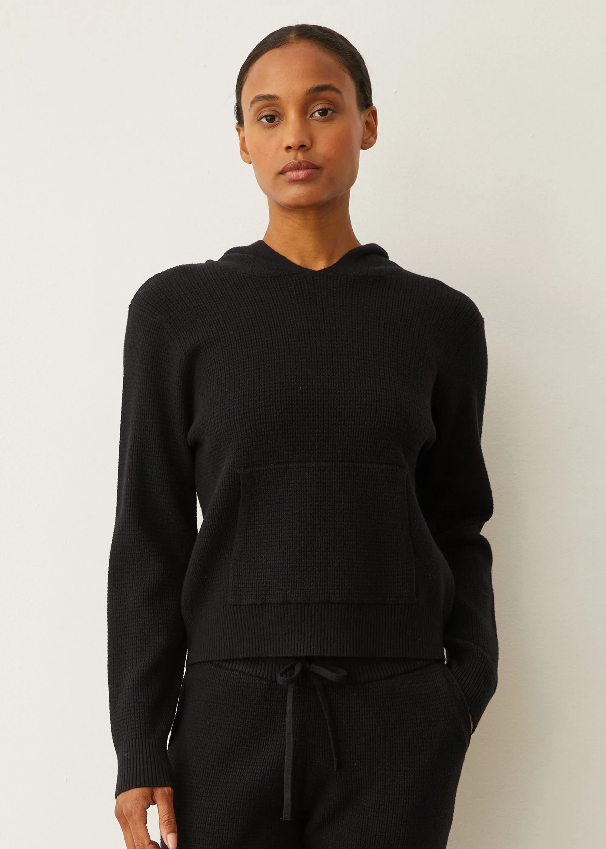 Soft Knit Waffle Kangaroo Pullover Festival Mood All Daywear