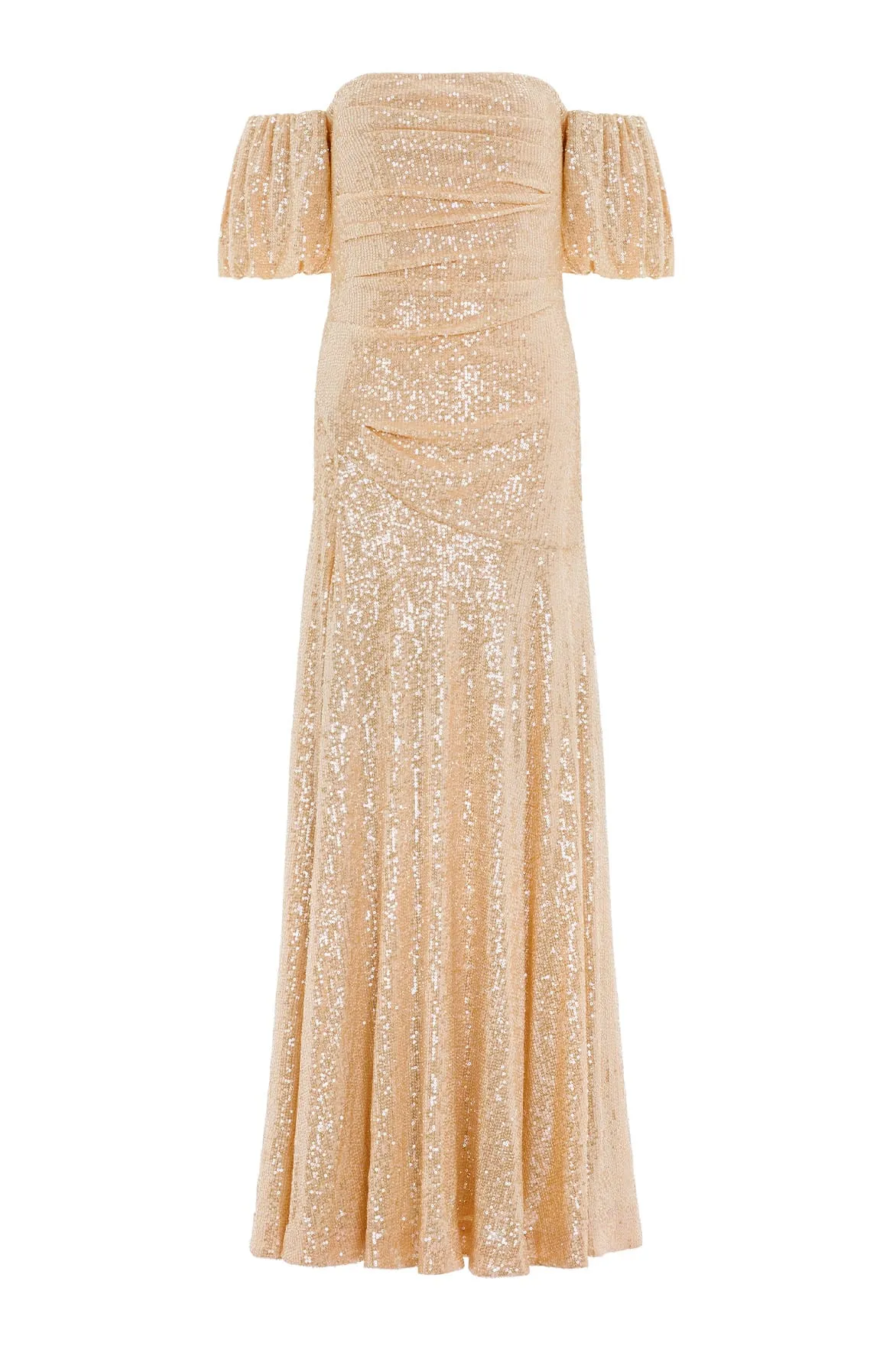 Eye Catching Sunbeam Valentina Off-Shoulder Gown