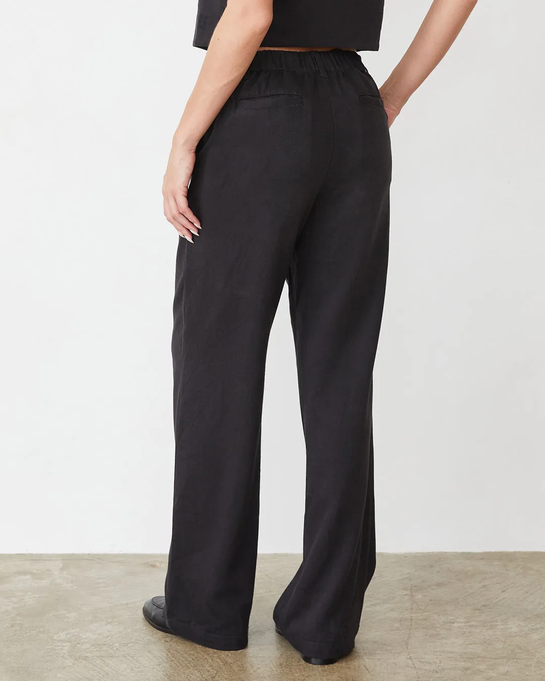 Soft Twill Patch Pocket Pant Chic Look windproof