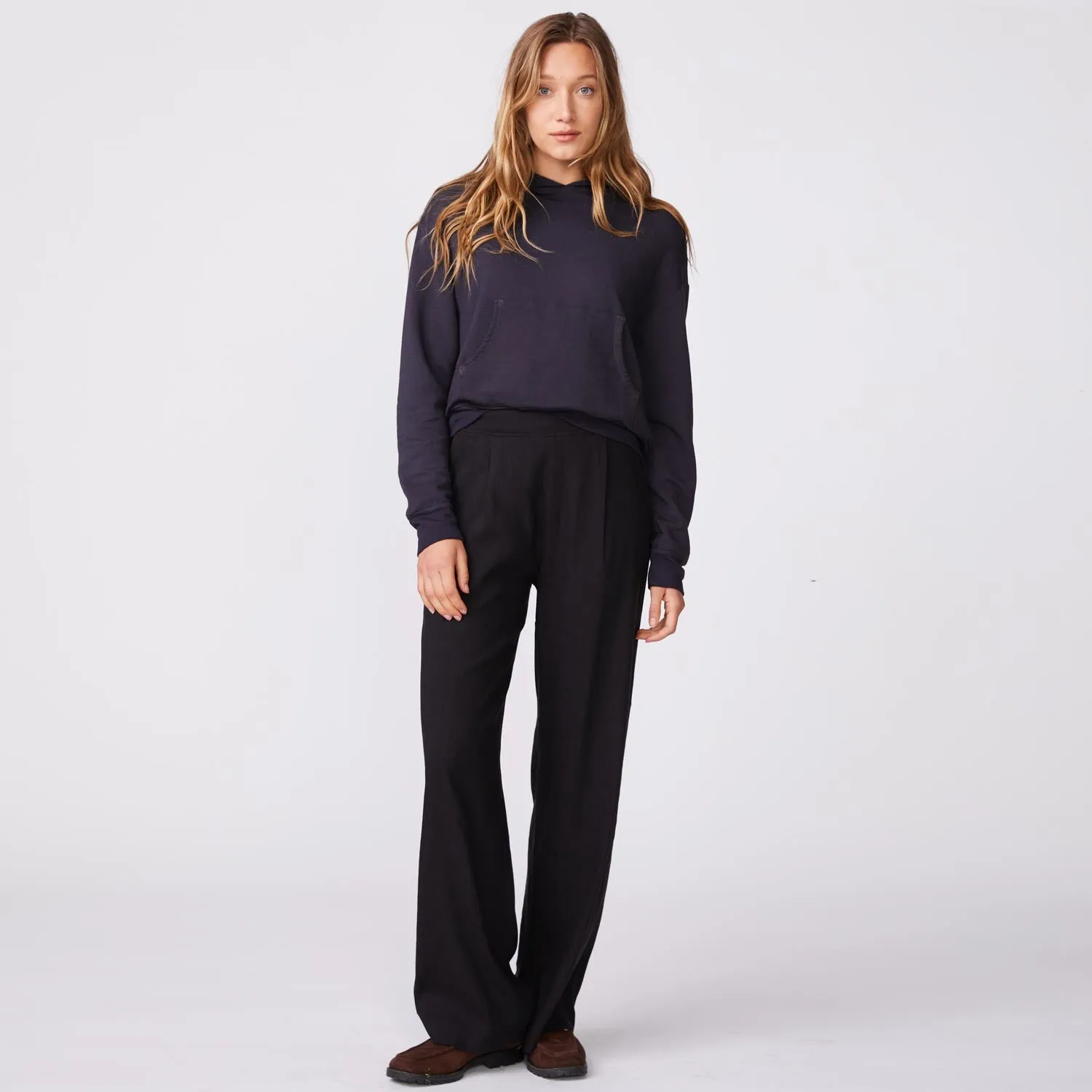 Flexible Material Softfleece Girlfriend Pullover