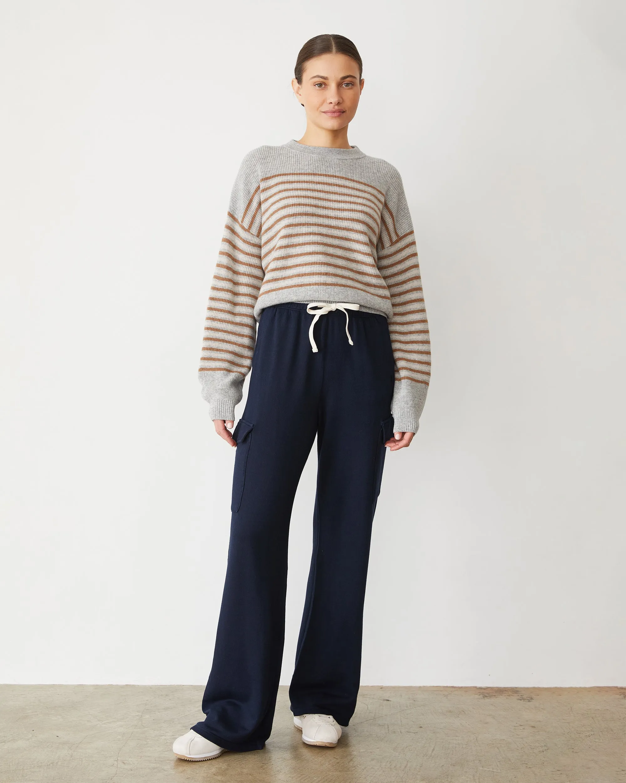 Softfleece Straight Leg Cargo Sweat Casual Style Quick Cool