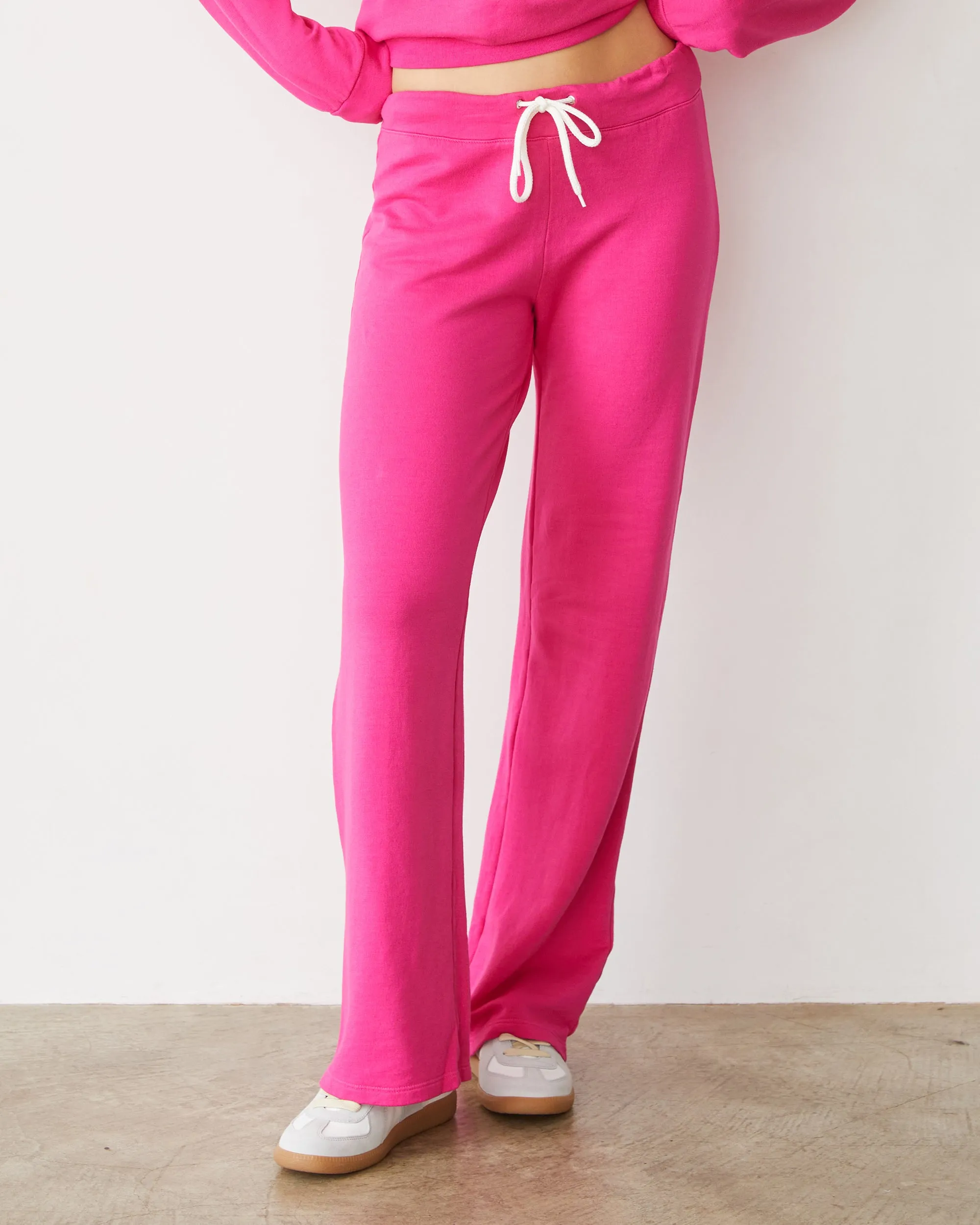 Softfleece Straight Leg Vintage Sweat Simple and Cozy